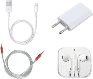 ZEBRON Wall Charger Accessory Combo for Apple iPhone 6/6S/6 Plus