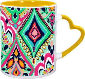 Muggies Magic Pooja Name Happy Birthday Gift Ceramic Mug 325 Ml