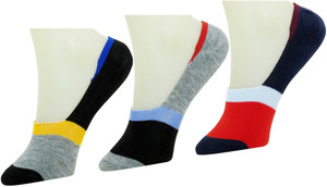 Neska Moda Men & Women Solid No Show Socks