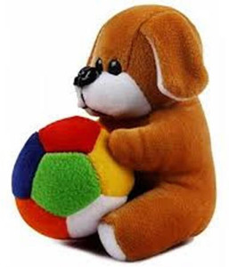 ManoJ Enterprises Fashionble Gift Soft Stuff Dog Face Pen Holder Brown Color 8 Inch - 15 cm