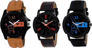 Abrexo Abx-7005-SuperiorCombo Modish Analog Watch - For Men