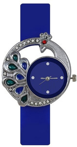 True Colors Blue Forest Queen Style Analog Watch - For Women