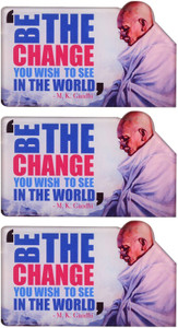 The Values Store Acrylic Gandhi Fridge Magnet