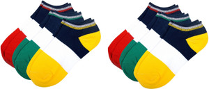 Color Fevrr Men & Women Solid Ankle Length Socks
