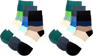 Color Fevrr Men & Women Striped Mid-calf Length Socks