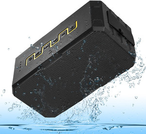 Jango F5 Waterproof Bluetooth Sound-Rock With 2600 mAh Power Bank (Supports Bluetooth,Aux,TF Card) Portable Bluetooth Mobile/Tablet Speaker