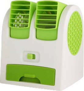 Sharp MT11 Mini Air Conditioner Cooling Fragrance 4 Blade Table Fan USB Fan