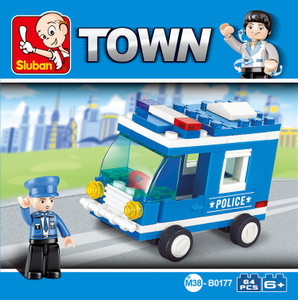 Sluban Police Car