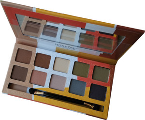 Miss Rose Professional Makeup Eyeshadow Palletes Dare01 5 G Green