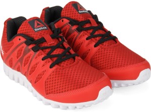 reebok running shoes red