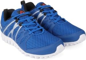 blue reebok running shoes