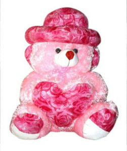 SS Mart 3 Feet Sitting Teddy Bear with Cap Soft Toys - 90 cm