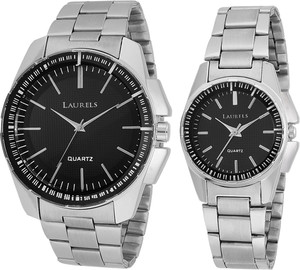 Laurels Lo-AGST-0207C August Analog Watch - For Couple