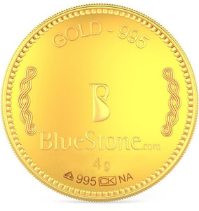 BlueStone 24 (995) K 4 g Yellow Gold Coin