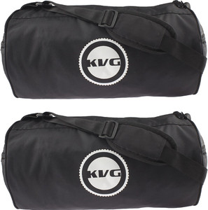 KVG DARK BLACK GYM BAG (Expandable) Gym Bag