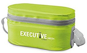 Dealsnbuy Milton Executive Plastic Lunch Box Green 3 Containers Lunch Box