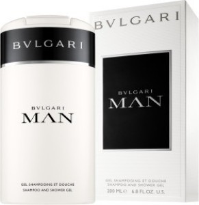 Bvlgari man in black 2025 shampoo and shower gel