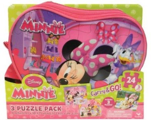 Minnie Mouse Puzzle Bag, 24-pc