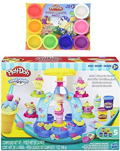 PLAY DOH Sweet Shoppe Swirl and Scoop Ice Cream Playset Play Doh