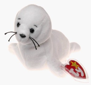 Ty Beanie Babies Seamore The Seal  - 2 inch