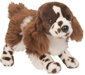 Douglas Cuddle Toys Tick Tock Springer Spaniel - 12 inch