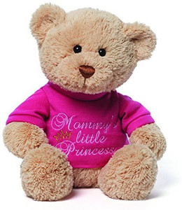 Gund 4048276 Mommy'S Little Princess T-Shirt Teddy Bear Stuffed Animal Plush - 3.5 inch