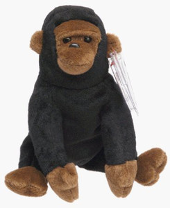 Kimougha Ty Beanie Baby - Congo The Gorilla - 3 inch
