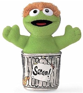 Gund Sesame Street Oscar The Grouch Stuffed Animal By  - 0.8 inch