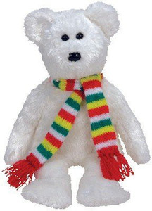 Ty Beanie Baby - Flurry The Bear (Learning Express Exclusive) - 1 inch