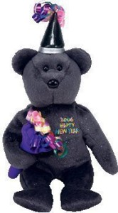 Ty Beanie Baby - 2006 The New Years Bear (Internet Exclusive)  - 2.4 inch