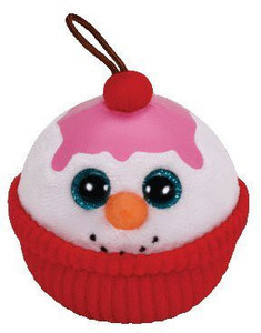 Ty Flakes - Snowman Ornament - 2 inch