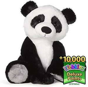 Webkinz Charming Panda + 10 $ Value Of Deluxe Points - 3 inch