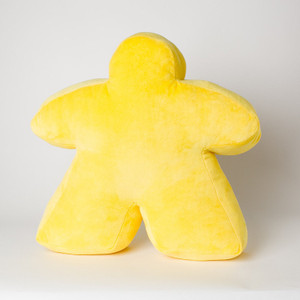 Top Shelf Fun Meepillow - The Meeple-Shaped Plush Pillow! Perfect For Fans Of Board Games Like Arkham - 5.3 inch