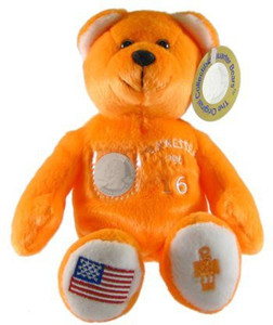 Timeless Toys Tennessee State Quarter Bear Collectible Stuffed Bear - 3 inch