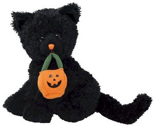 ty Beanie Babies Jinxed - Cat (Bbom October 2007) - 1.5 inch