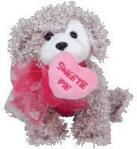 Baby Cakes Ty Beanie Babies Snookums The Dog Valentine'S Day - 3.5 inch