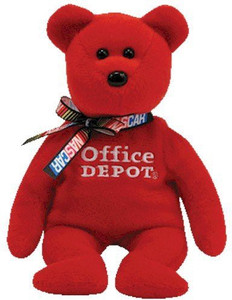 Ty Nascar Carl Edwards # 99 - Bear - 1.5 inch