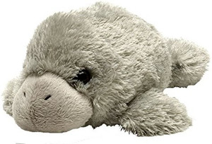 Wild Republic Hug Ems Manatee Plush Toy - 3 inch