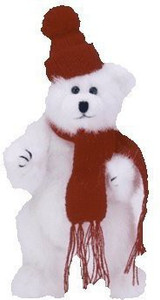 Ty Attic Treasure - Peppermint The Bear - 1.7 inch