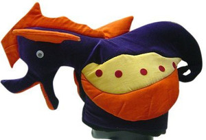 BZANY � Plush Seahorse Hat - 17 inch