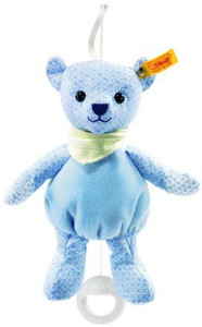 Steiff 'S Little Circus Teddy Bear Music Box, Light Baby Plush - 3.6 inch