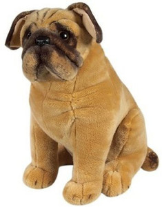 Melissa & Doug Pug Dog - Lifelike Stuffed Animal - 10 inch