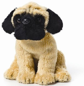 Demdaco Pug Beanbag Extra Small By - 2 inch