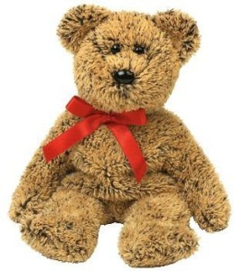 Ty Beanie Babies - Lex The Bear (Learning Express Exclusive)  - 1.3 inch
