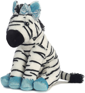 Aurora World Girlz Nation Sparkle Zebra Plush - 11.5 inch