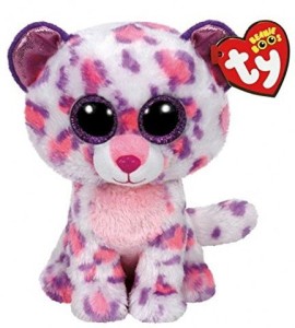 Ty Beanie Boos Serena - Snow Leopard (Justice Exclusive)  - 3 inch