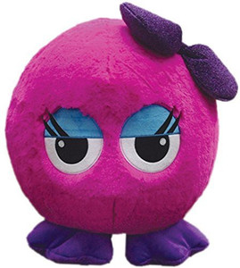 Iscream Monstars Sparkle Plush Round Microbead Pillow Friend 11