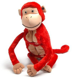 Everest Toys Zoobies Plush Toy, Mashaka The Monkey (Discontinued By Manufacturer) - 10 inch