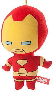 Animewild Marvel Kawaii Art Collection Iron Man Hanging Plush Toy - 3 inch