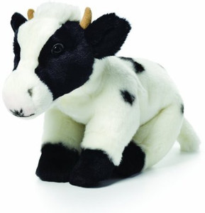 Nat and Jules Plush Toy, Cow, Large - 8 inch